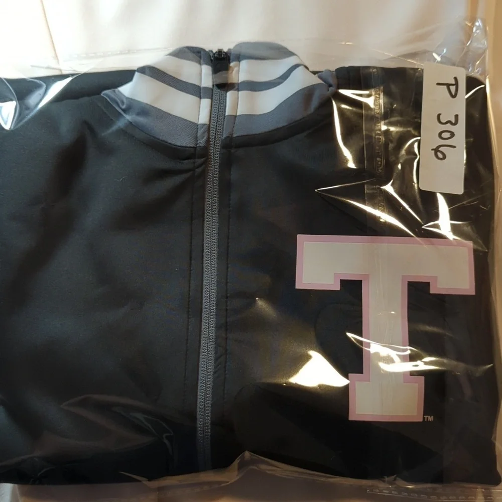 Russell Athletic Varsity Jacket - Gray and Cream